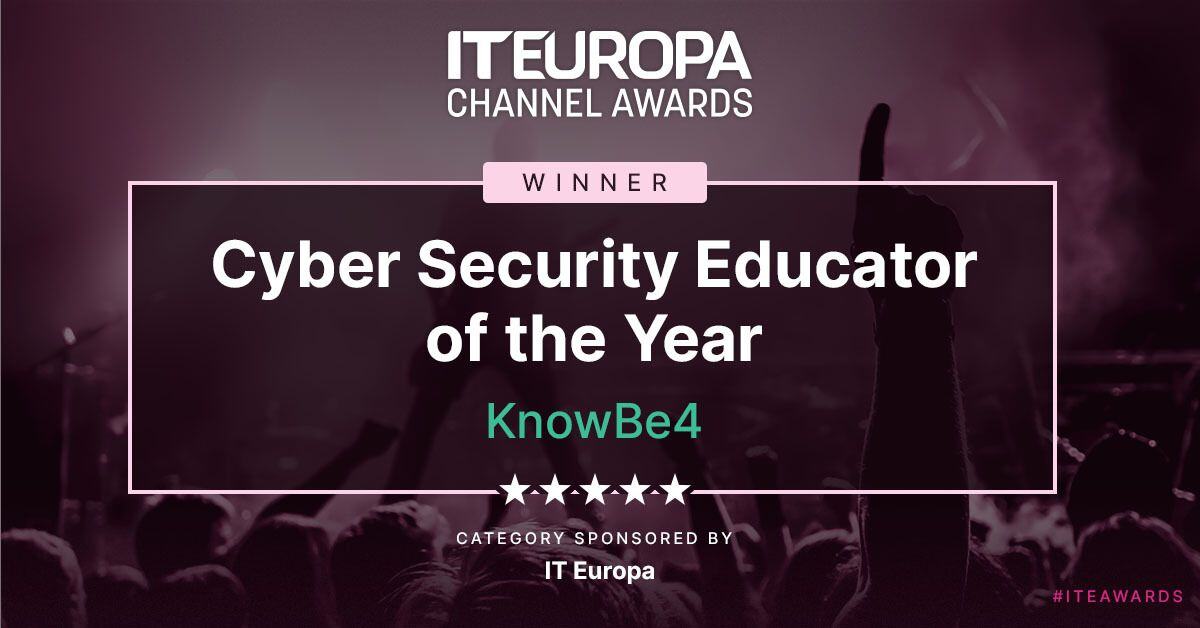 IT Europa Cyber Security Educator of the Year