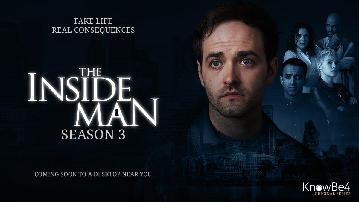 The Inside Man KnowBe4 veröffentlicht Trailer zur 3. Staffel